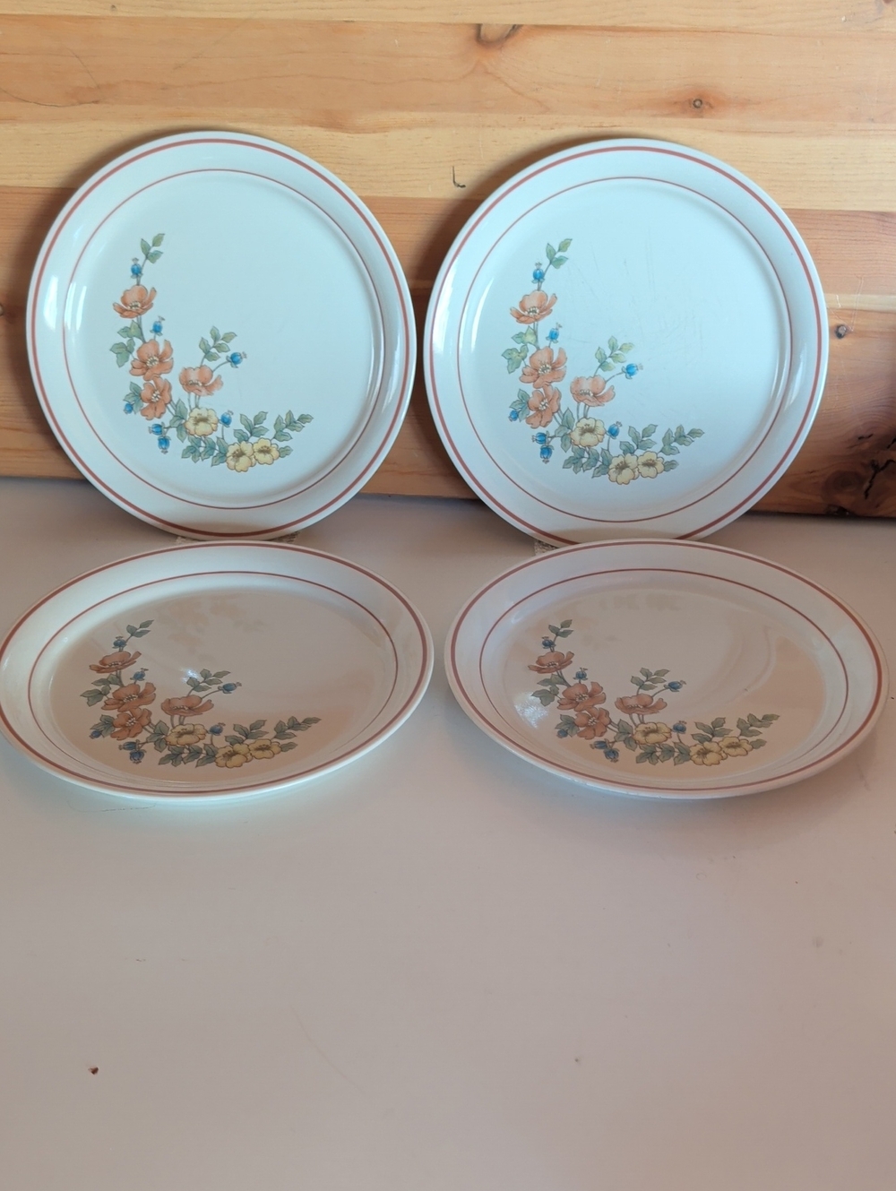 Set of 4, Corner Stone By Corning. Dinner Plates.🌟 USA